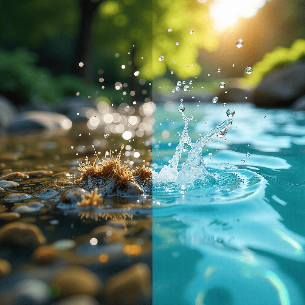 comparativa de agua